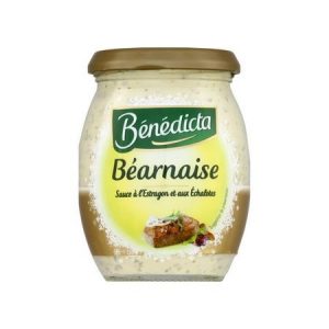 Sauce béarnaise bocal 269g - BENEDICTA (31-10-2025)