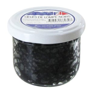 Oeufs Lompes Noire 100g - DELICEMER